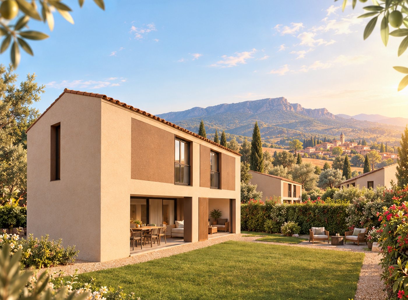 Trets, entre Sainte-Victoire et Montagne Sainte-Baume
